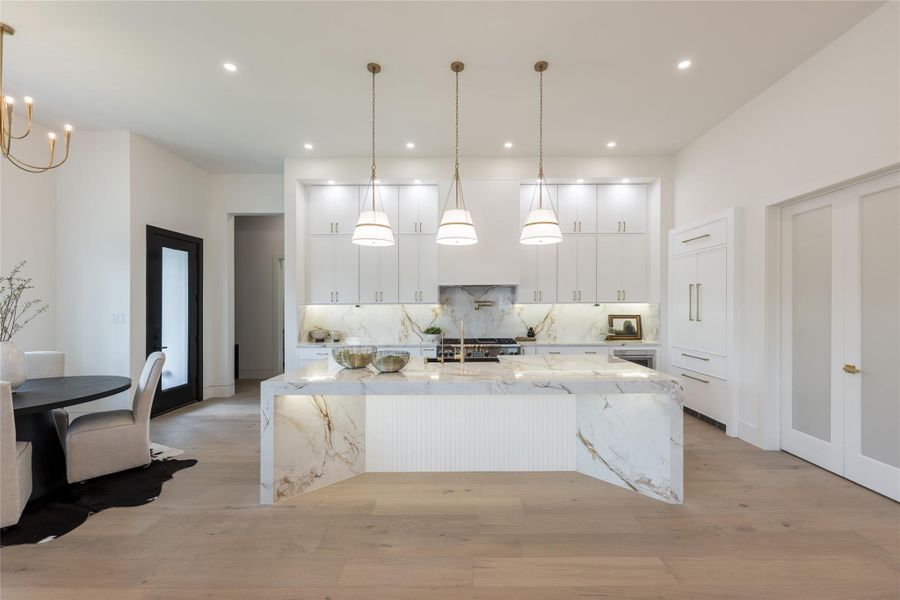 Furnished interior view inside a new home in , Houston (Image 4).
