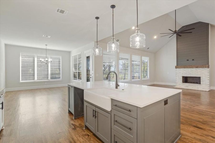 Furnished interior view inside a new home in , Sherman (Image 9). Furnished interior view inside a new home in , Sherman (Image 9).