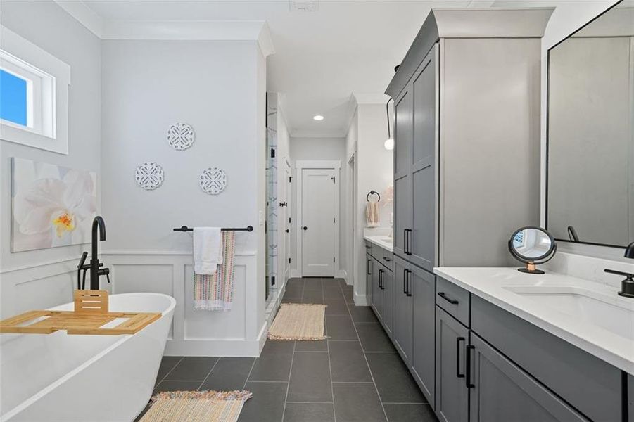 Furnished interior view inside a new home in , Woodstock (Image 7).