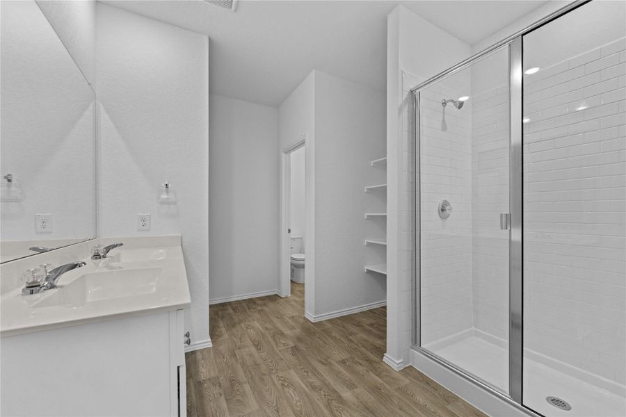 Furnished interior view inside a new home in Arroyo Ranch, Seguin (Image 12).