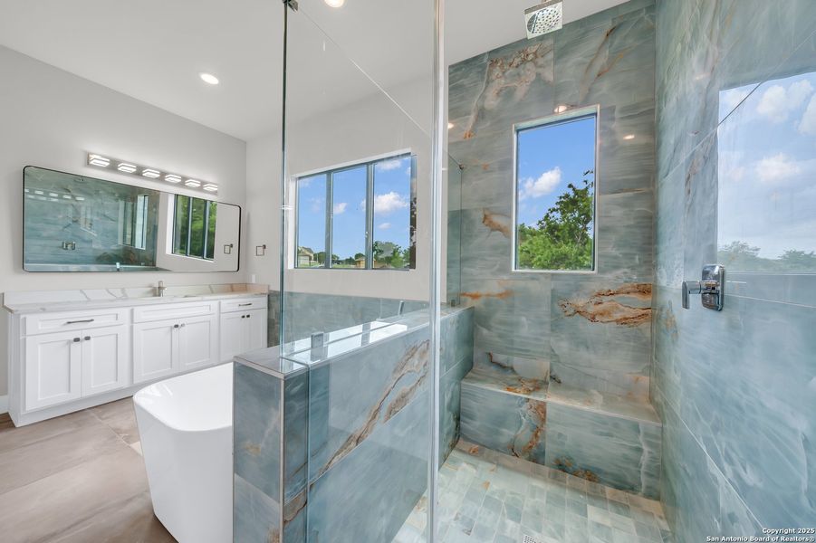 Furnished interior view inside a new home in , Spring Branch (Image 5). Furnished interior view inside a new home in , Spring Branch (Image 5).