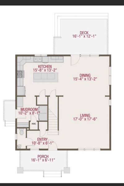 2D floor plan layout of this home in , Charleston, SC (Image 3).