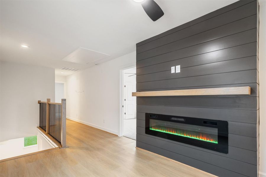 Furnished interior view inside a new home in , Houston (Image 11). Furnished interior view inside a new home in , Houston (Image 11).