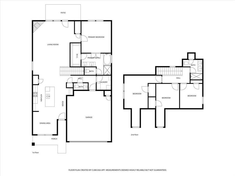 2D floor plan layout of this home in , McGregor, TX (Image 5).