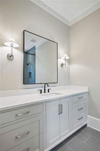 Furnished interior view inside a new home in , Atlanta (Image 39).