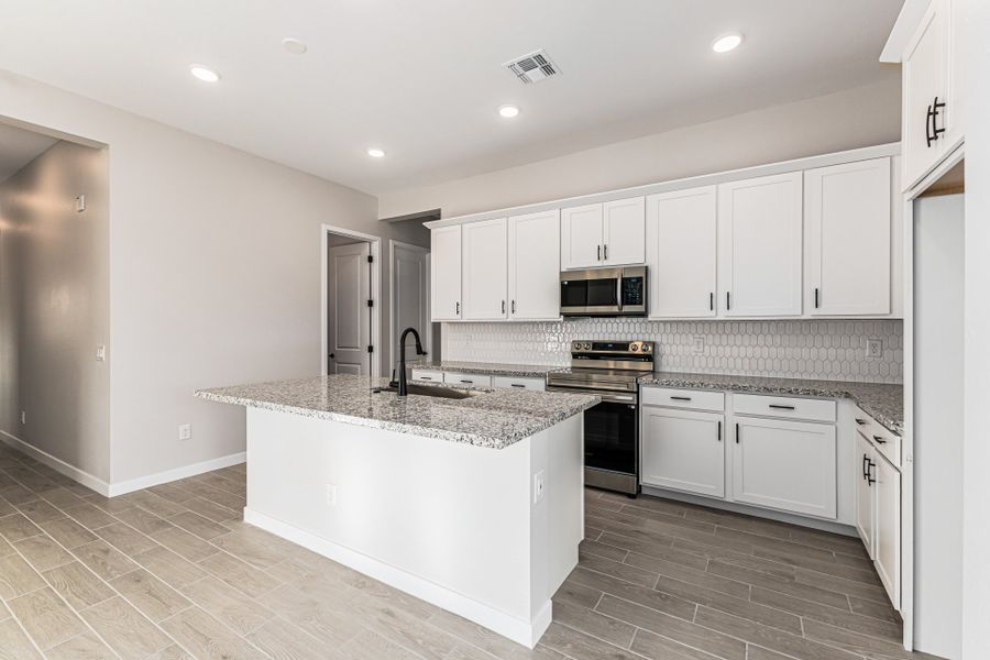 Furnished interior view inside a new home in Wildera, San Tan Valley (Image 3).