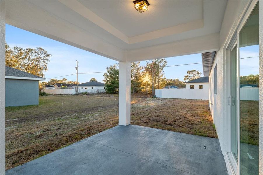 Exterior details and patio area of a home in , Ocala (Image 36).