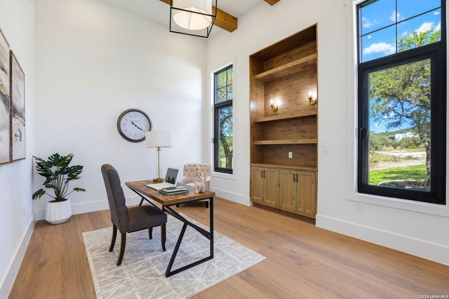 Furnished interior view inside a new home in , San Antonio (Image 40).