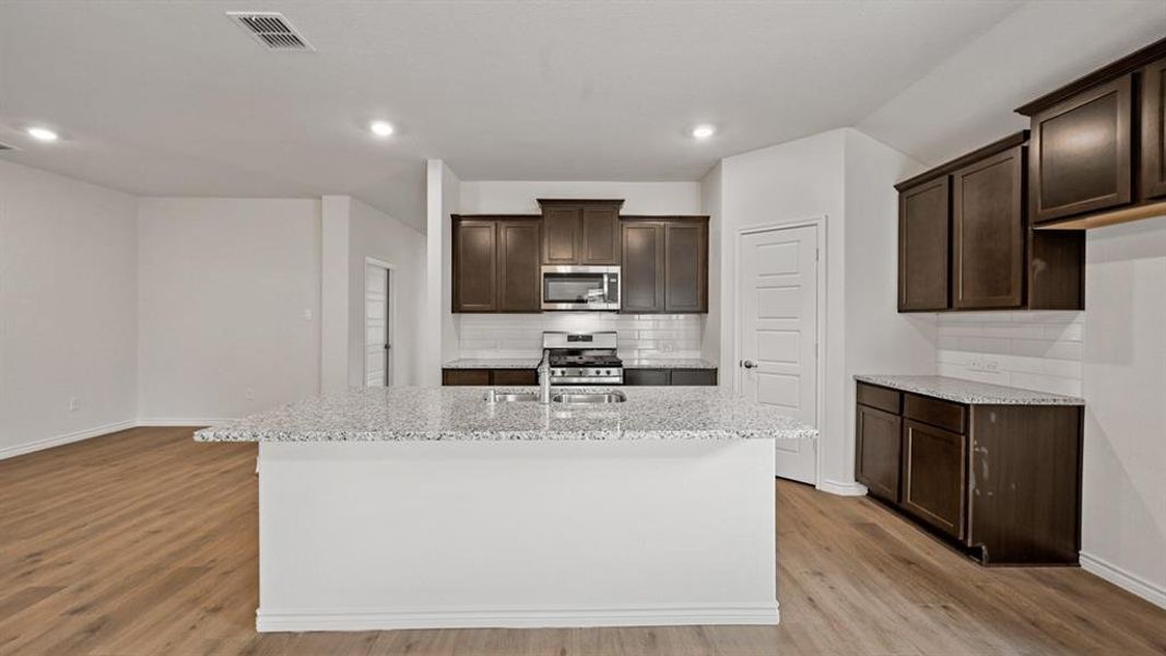 Furnished interior view inside a new home in Liberty Crossing, Royse City (Image 5). Furnished interior view inside a new home in Liberty Crossing, Royse City (Image 5).
