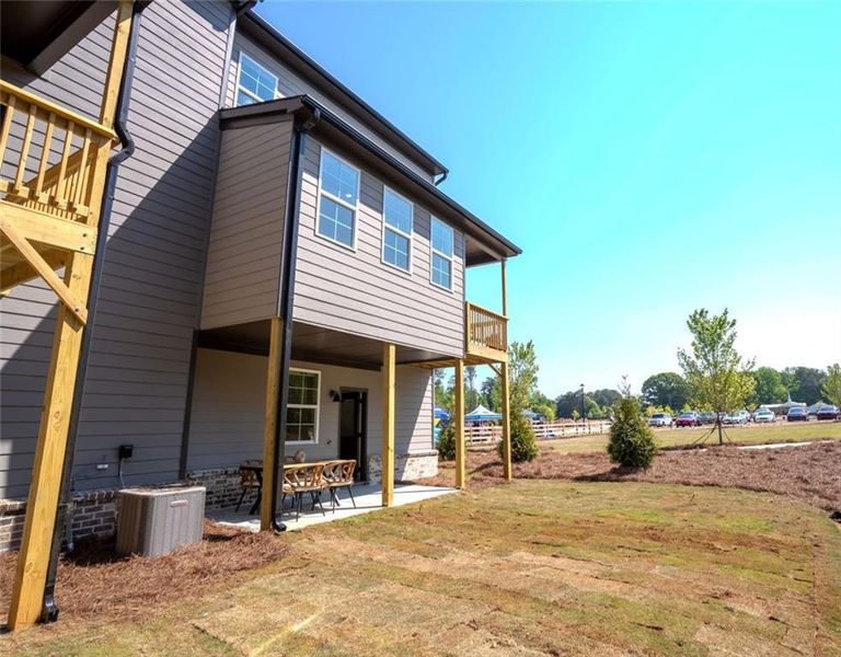 Exterior details and patio area of a home in , Cumming (Image 3).