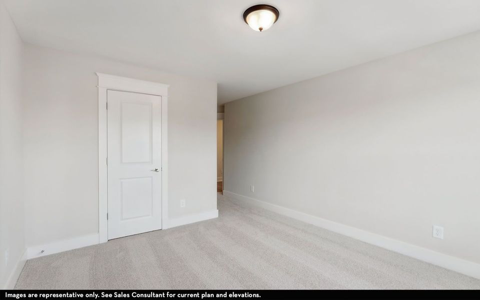 Spacious, unfurnished interior of a new home in Aden Woods, Nashville (Image 35).