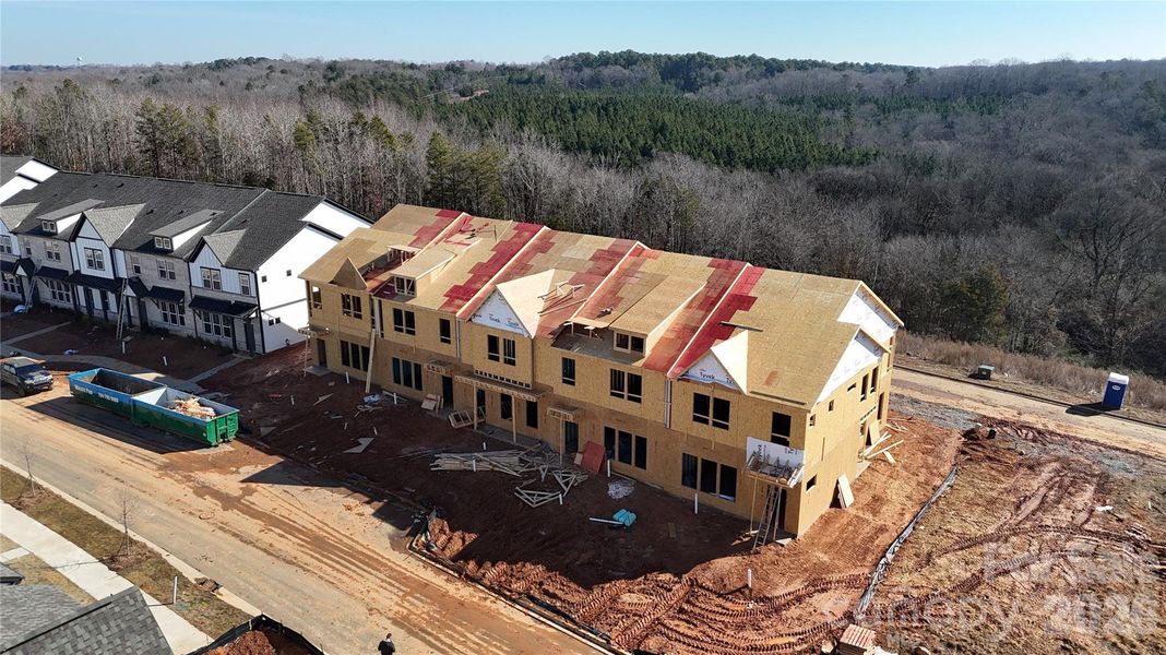 In-progress construction of a new home in , Indian Land, SC (Image 12).