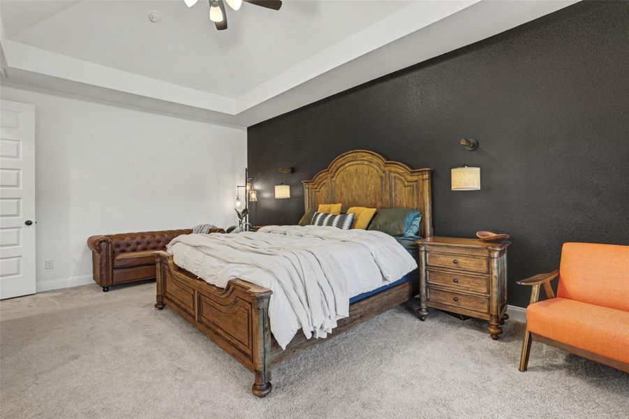 Furnished interior view inside a new home in Wolf Ranch, Georgetown (Image 15).