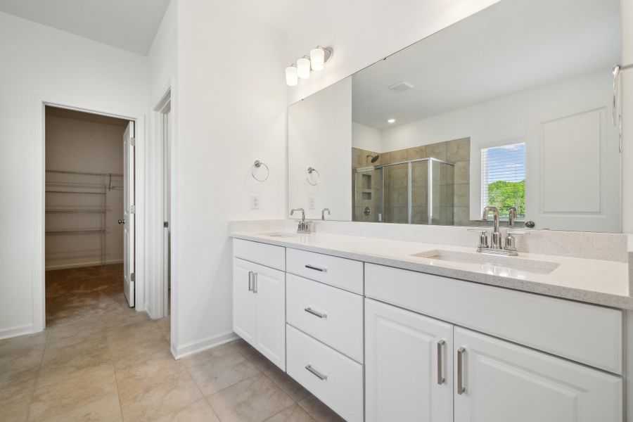 Furnished interior view inside a new home in The Coves on Lake Wylie, Charlotte (Image 4).