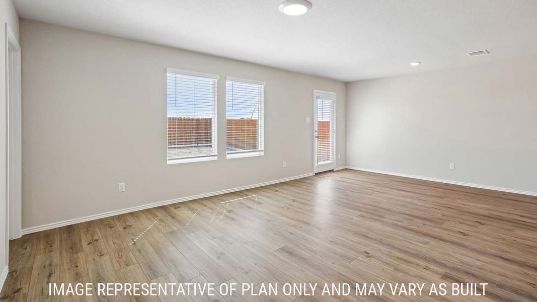 Spacious, unfurnished interior of a new home in Eastern Wells, Jarrell (Image 14).
