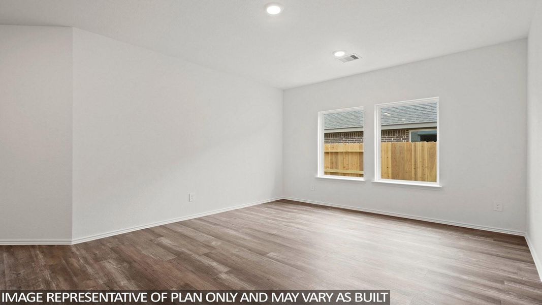 Spacious, unfurnished interior of a new home in Sunterra, Katy (Image 11).