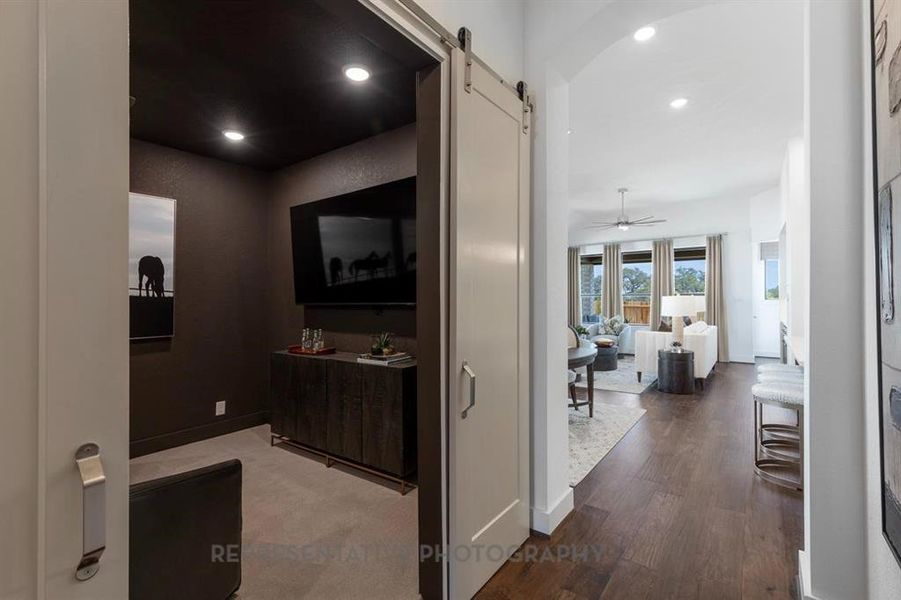 Furnished interior view inside a new home in Treeline, Justin (Image 30).