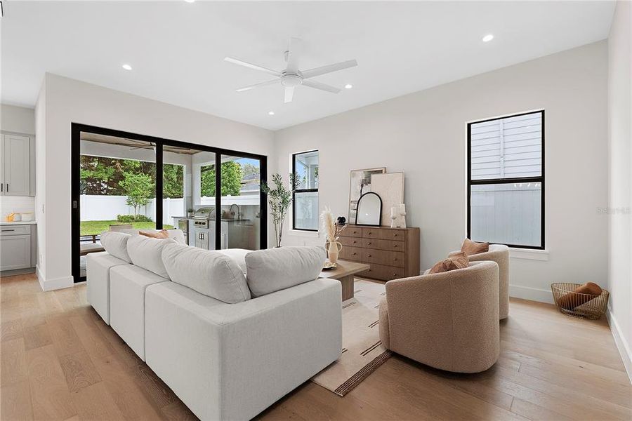 Furnished interior view inside a new home in , Orlando (Image 5). Furnished interior view inside a new home in , Orlando (Image 5).