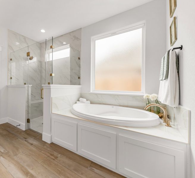 Representative furnished interior of a home built from the The Landry by Reece Homes in Oakmont, Bryan (Image 43).