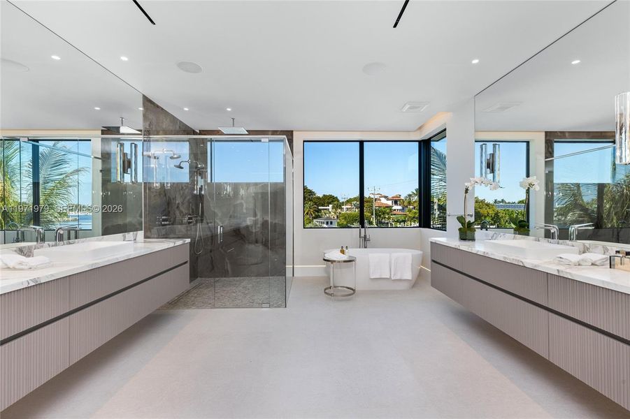 Furnished interior view inside a new home in , Fort Lauderdale (Image 20).