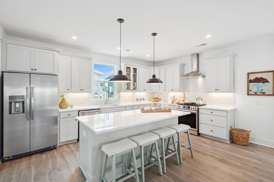 Furnished interior view inside a new home in , Summerville (Image 15).