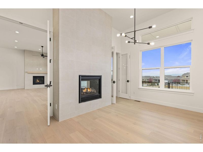 Spacious, unfurnished interior of a new home in RainDance, Windsor (Image 23).