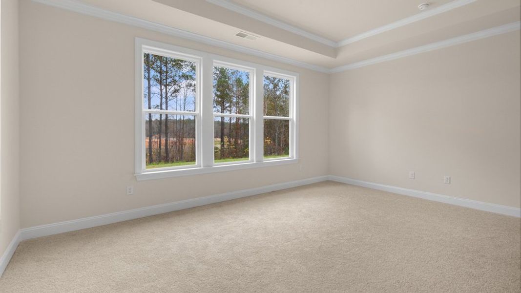Representative unfurnished interior of a home built from the Hartwell by D.R. Horton in Kalas Falls, Wake Forest (Image 15).