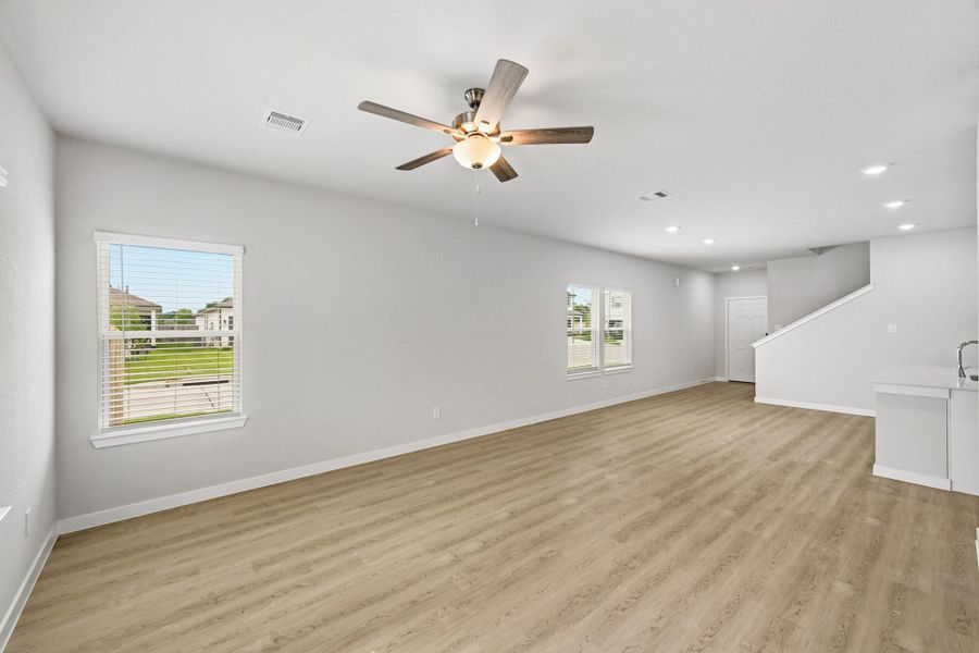 Spacious, unfurnished interior of a new home in Barrett Crossing, Crosby (Image 23). Spacious, unfurnished interior of a new home in Barrett Crossing, Crosby (Image 23).