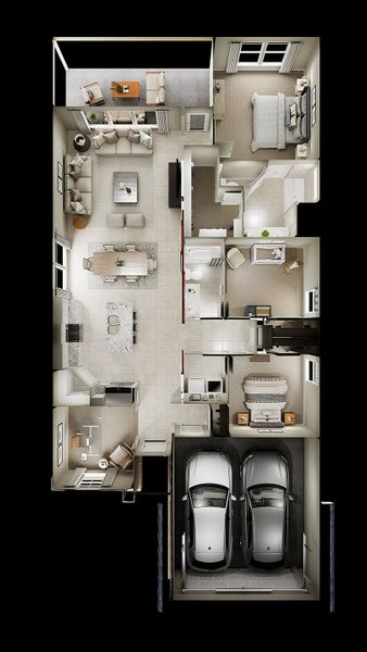 2D floor plan layout for the Primrose by Tri Pointe Homes in Mason Woods, Cypress, TX (Image 4). 2D floor plan layout for the Primrose by Tri Pointe Homes in Mason Woods, Cypress, TX (Image 4).
