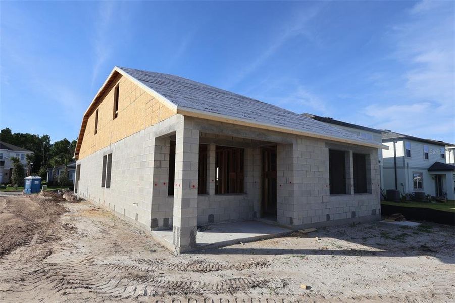 In-progress construction of a new home in Chapel Crossings - Garden Series, Wesley Chapel, FL (Image 6).