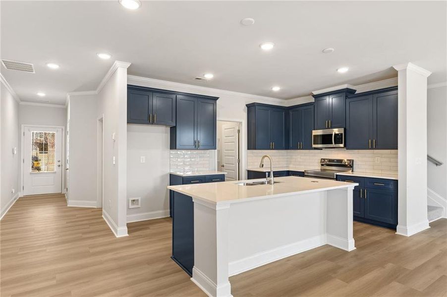 Furnished interior view inside a new home in Porter Reserve, Decatur (Image 5).