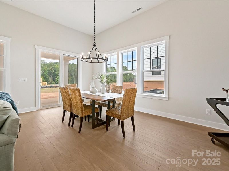 Furnished interior view inside a new home in Coventry Glen, Huntersville (Image 28). Furnished interior view inside a new home in Coventry Glen, Huntersville (Image 28).