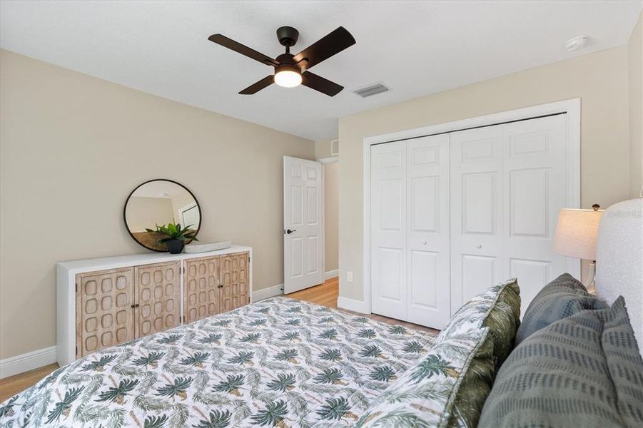 Furnished interior view inside a new home in , Bushnell (Image 19).