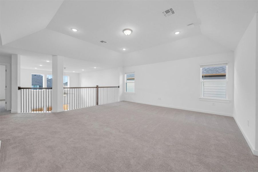 Spacious, unfurnished interior of a new home in Edgewood, Leander (Image 30). Spacious, unfurnished interior of a new home in Edgewood, Leander (Image 30).