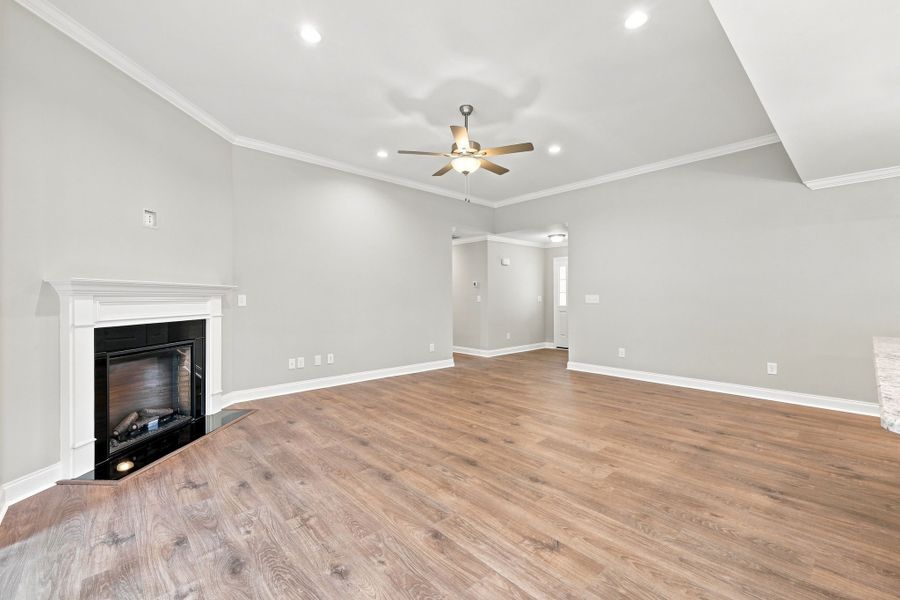 Spacious, unfurnished interior of a new home in Davenport Farms, Winterville (Image 18). Spacious, unfurnished interior of a new home in Davenport Farms, Winterville (Image 18).