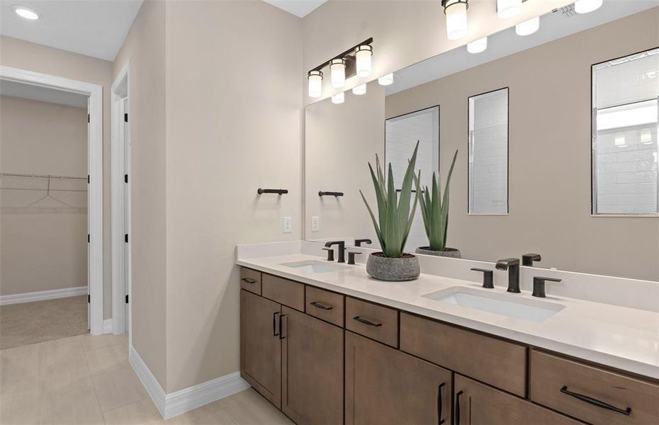 Furnished interior view inside a new home in The Estates at Nona Sound, Orlando (Image 18).