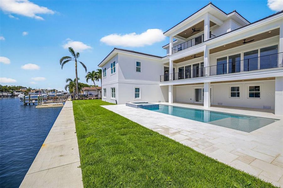 Front exterior of a new home in , St. Petersburg, FL, highlighting curb appeal (Image 25).