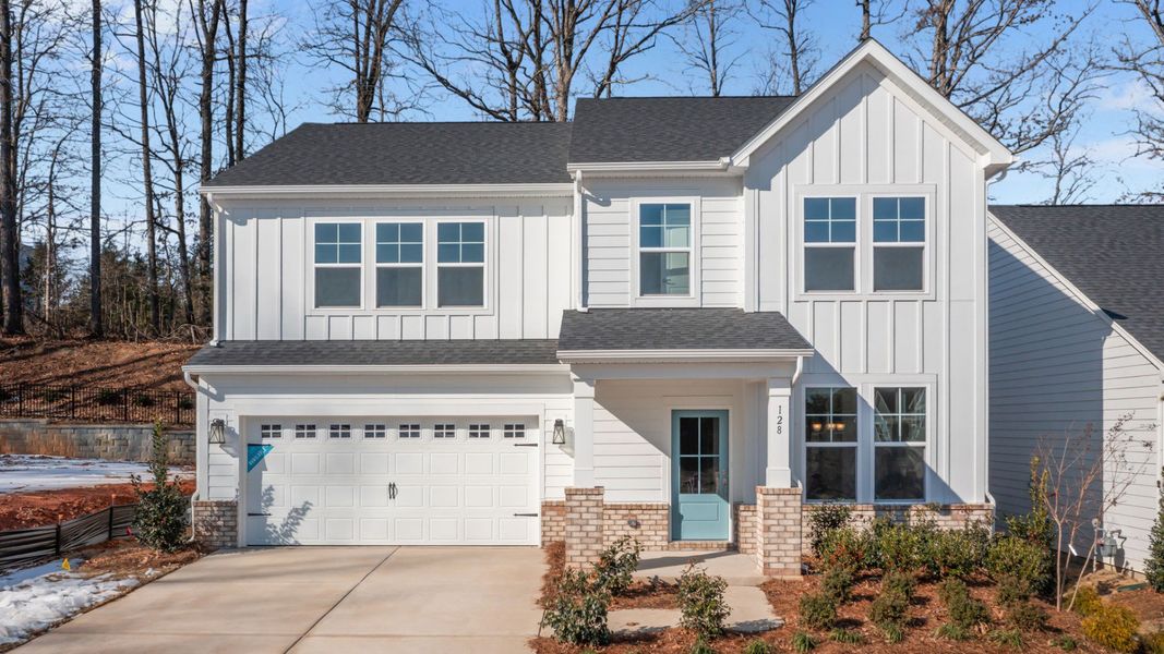 The Burton Plan in Farms at Bellingham by DRB Homes in Charlotte NC