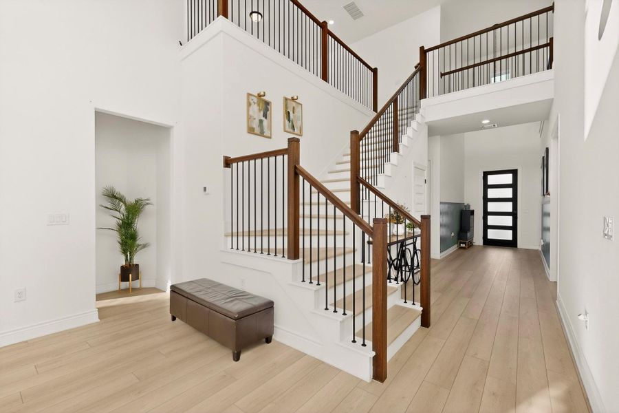Furnished interior view inside a new home in Barksdale, Leander (Image 5).