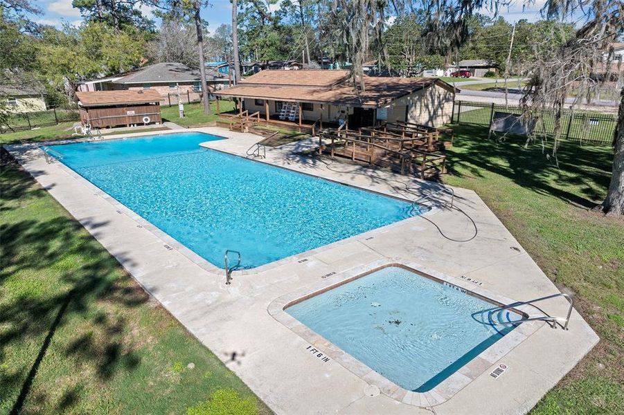 Neighborhood Pool with Clubhouse.