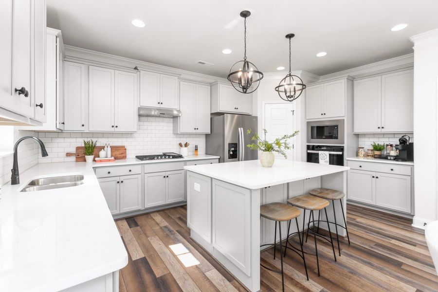 Representative furnished interior of a home built from the Kendall by Keystone Homes NC in Royal Pines, Trinity (Image 20).