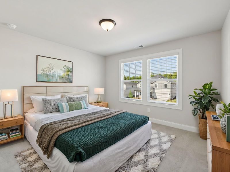 Furnished interior view inside a new home in River Pointe, Monroe (Image 11).