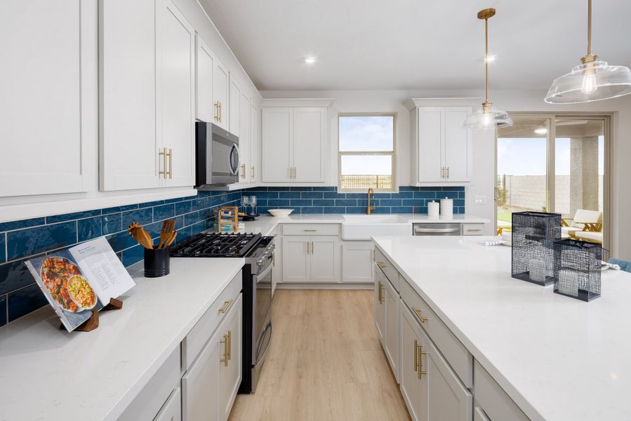 Furnished interior view inside a new home in Willows at Bella Vista Farms, San Tan Valley (Image 8).