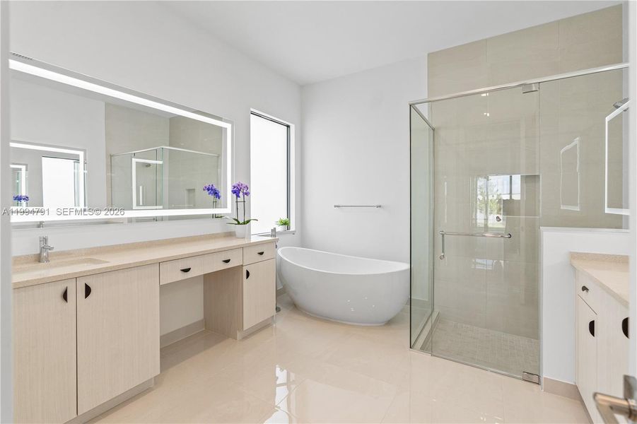 Spa-like Primary Bath