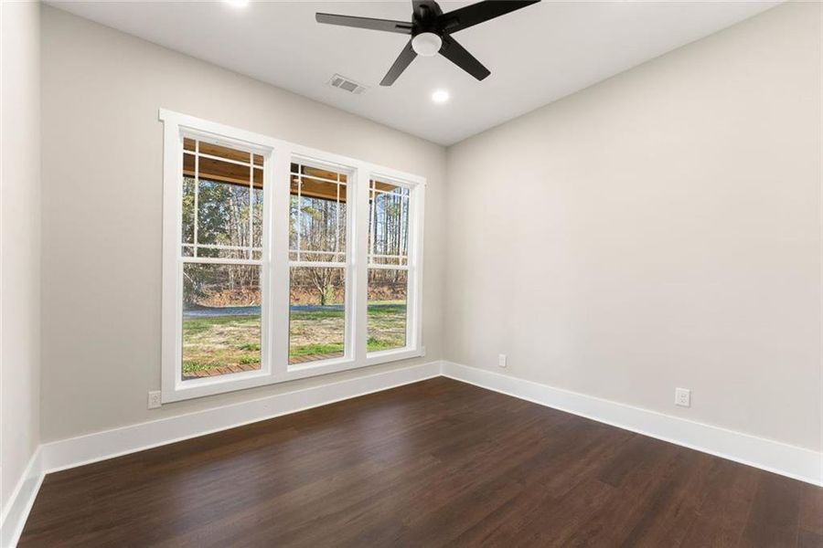 Spacious, unfurnished interior of a new home in , Sautee Nacoochee (Image 20).