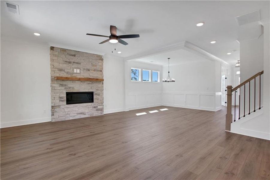 Spacious, unfurnished interior of a new home in Marble Tree, Ball Ground (Image 27).