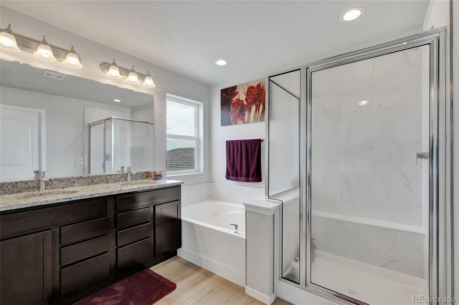 Furnished interior view inside a new home in , Peyton (Image 3).