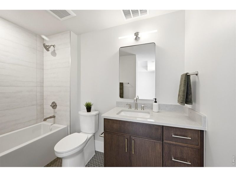 Furnished interior view inside a new home in , Boulder (Image 17).