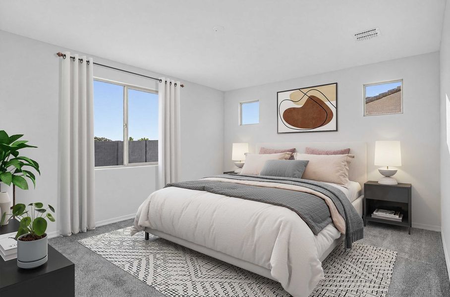 Furnished interior view inside a new home in Allen Ranches, Litchfield Park (Image 3).
