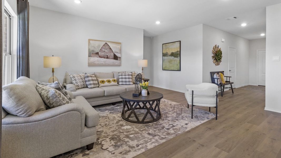 Furnished interior view inside a new home in The Reserve at Timber Creek, Lindale (Image 21).